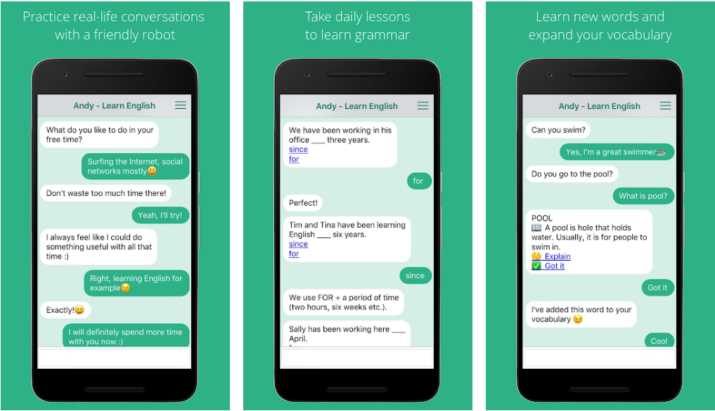 Бот для изучения английского. Бот английского языка. Andy English bot. Чат на английском. Чат бот на англ.