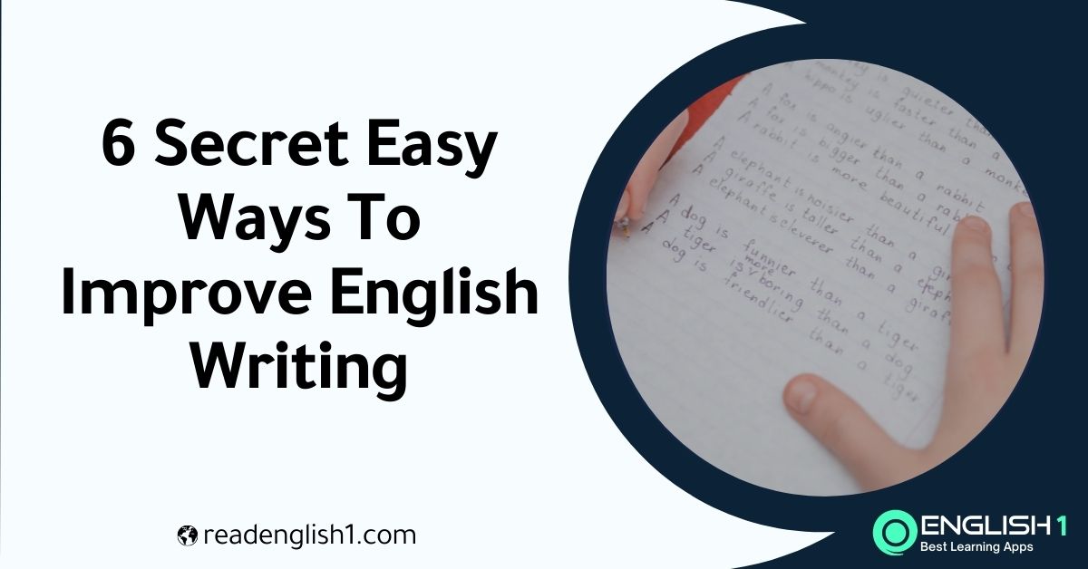 how to improve English writing skills