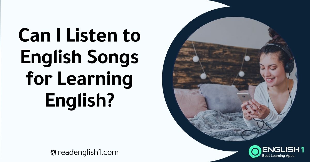 English songs for learning English