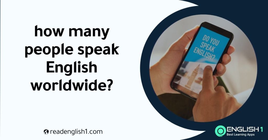 how many people speak English worldwide