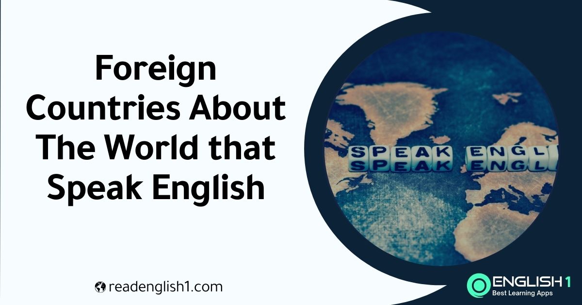 foreign countries that speak English