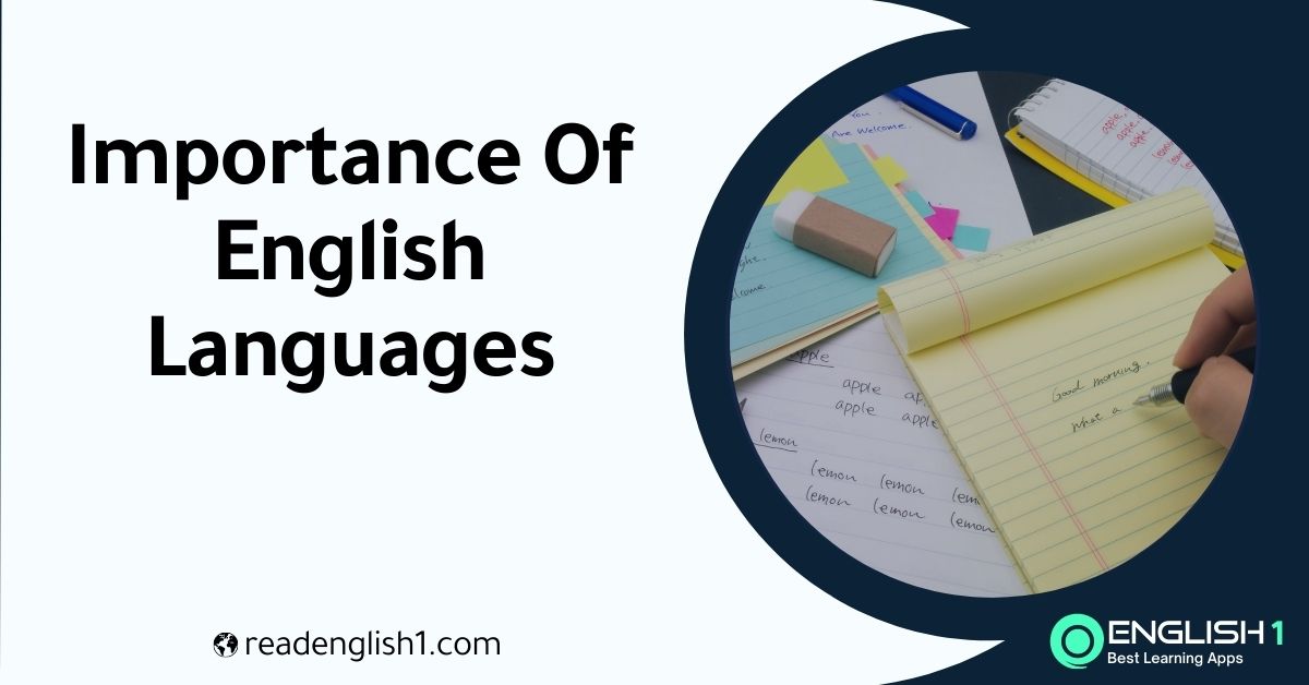 Importance Of English Languages