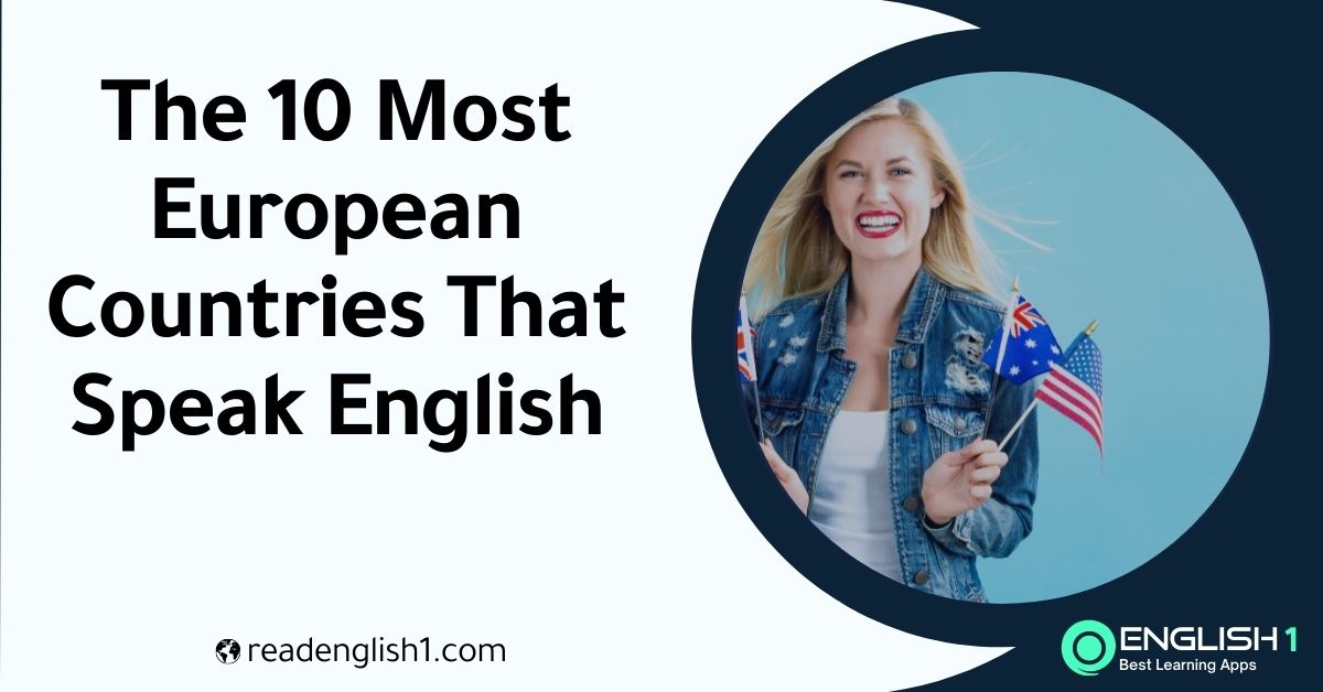 european countries that speak English