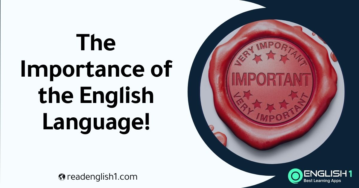 important of English language