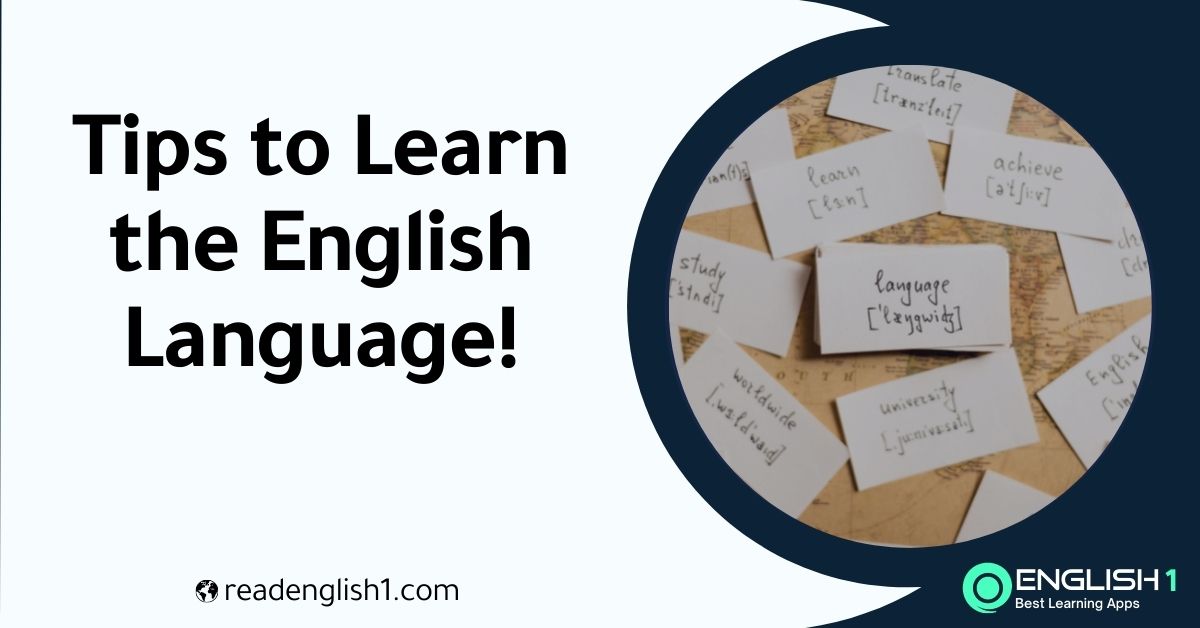 to learn English language