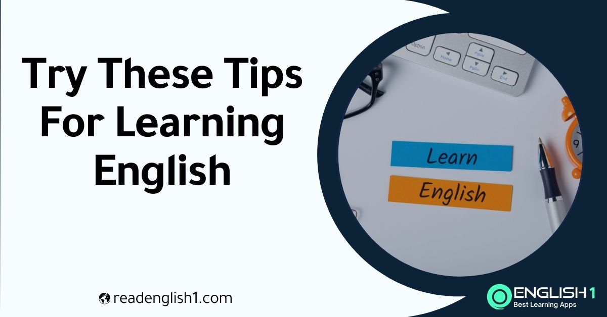 English learning tips